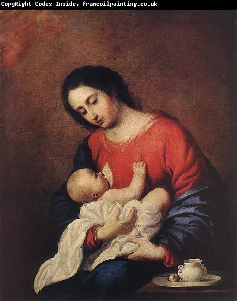 Francisco de Zurbaran Madonna with Child